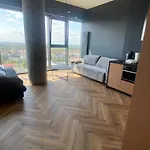 Hanza Tower 21 Floor Black Apartment *