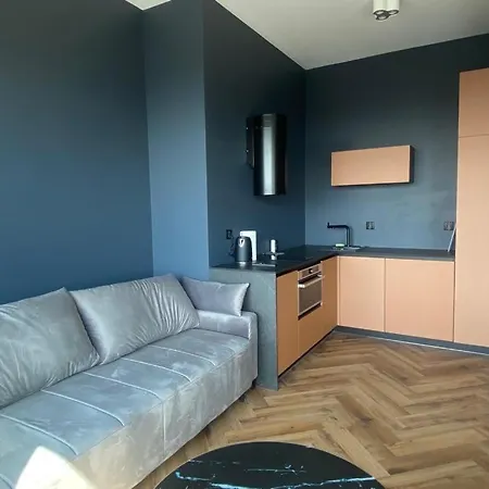 Lägenhet Hanza Tower 21 Floor Black Szczecin