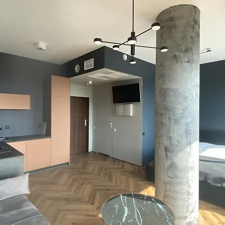 Apartment Hanza Tower 21 Floor Black *